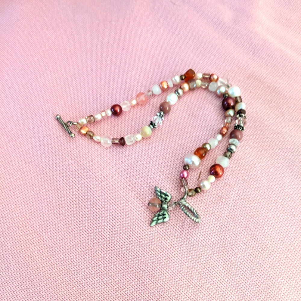 Angel Pendant Bracelet